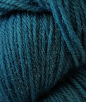 Yarns from Heaven Ruby 008 Bermuda Teal with superwash merino wool and nylon and Hand Dyed and made in Canada.